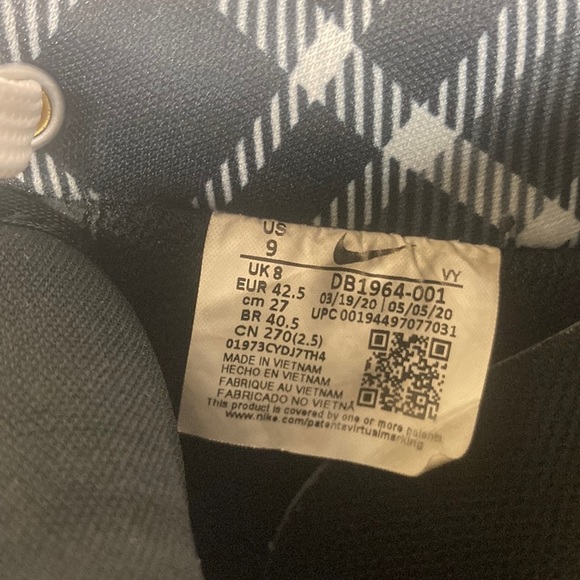 Nike Air Force 1 LV8(GS) DB1964 camo denim remix SIZE: 9 - Picture 6 of 9